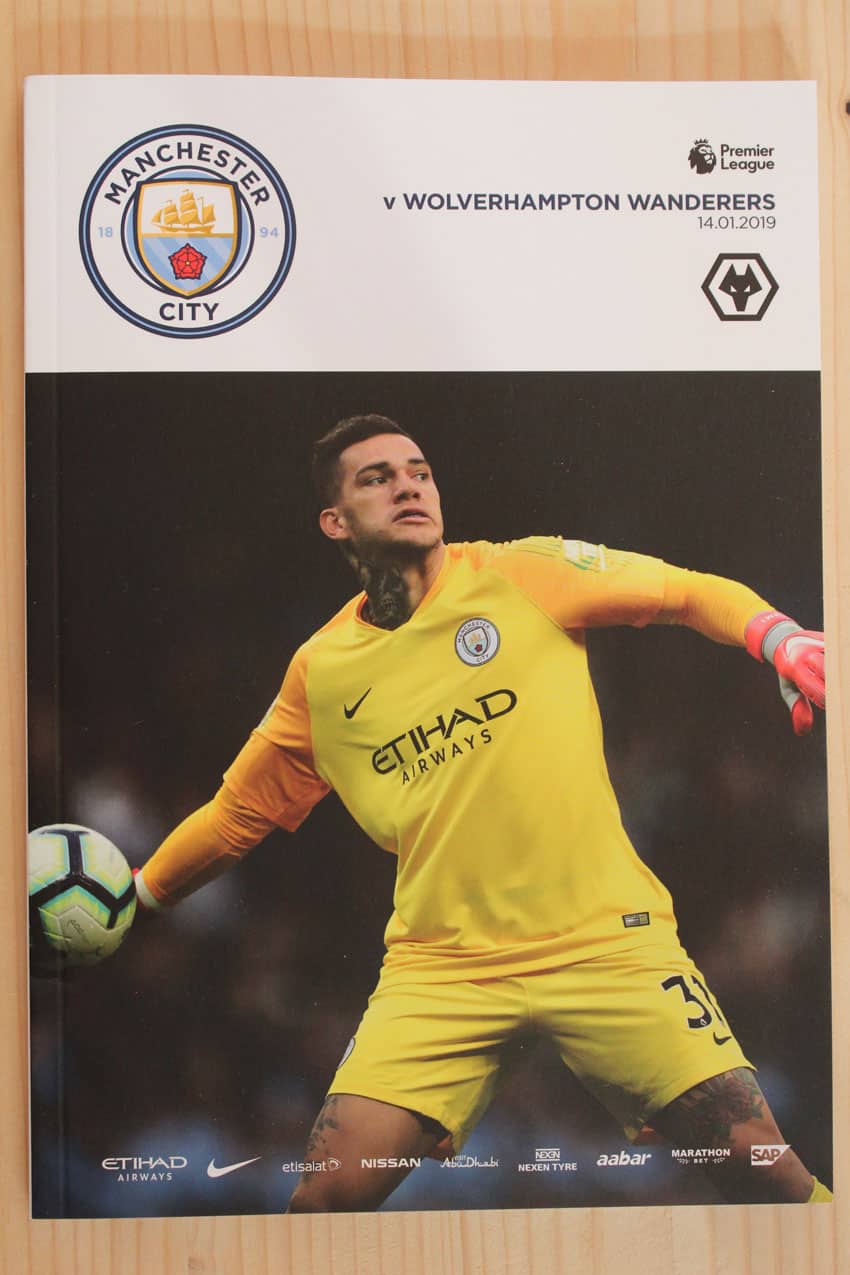 Manchester City FC v Wolverhampton Wanderers FC